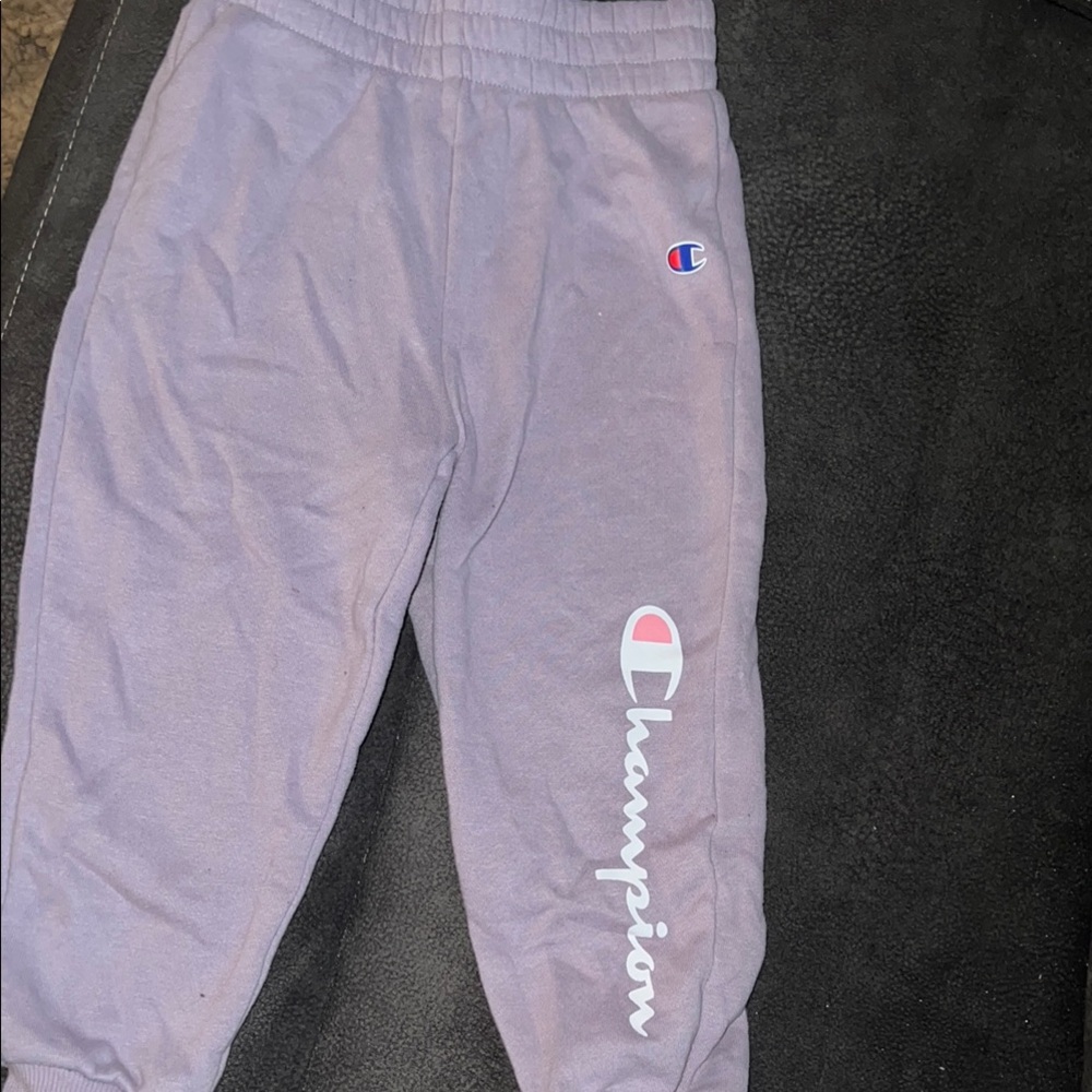 Champion Kids Purple Jogger Pants